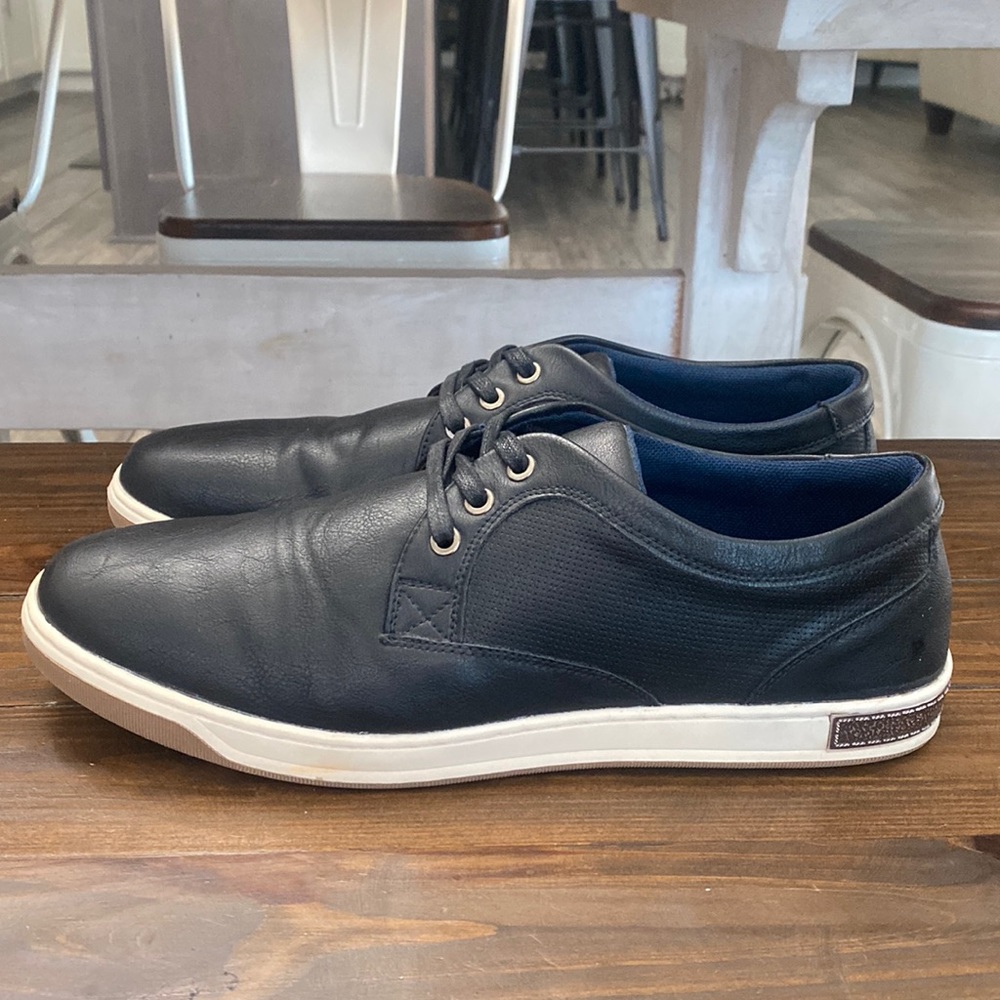 Jousen Milan Business Casual Black Sneakers Men’s Size 12